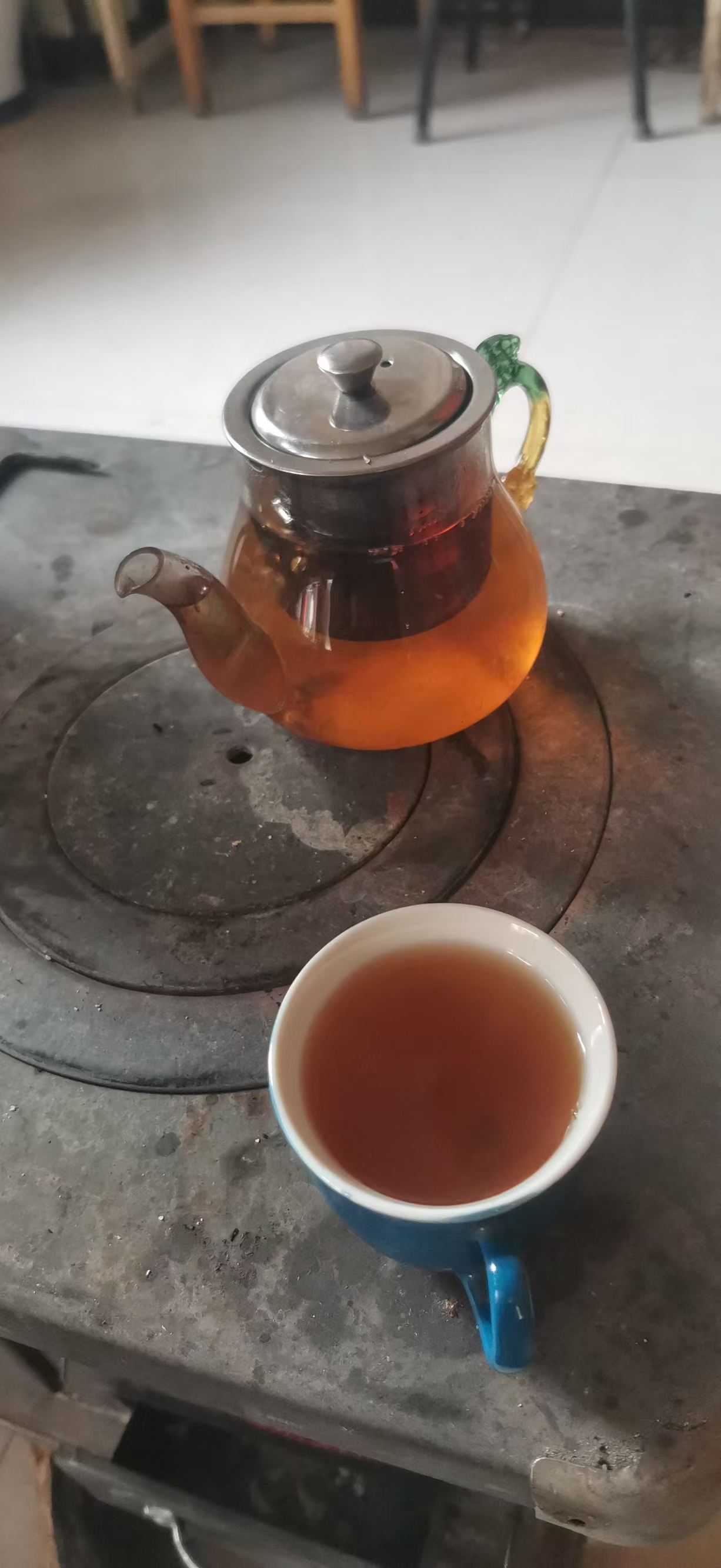 说“茶”